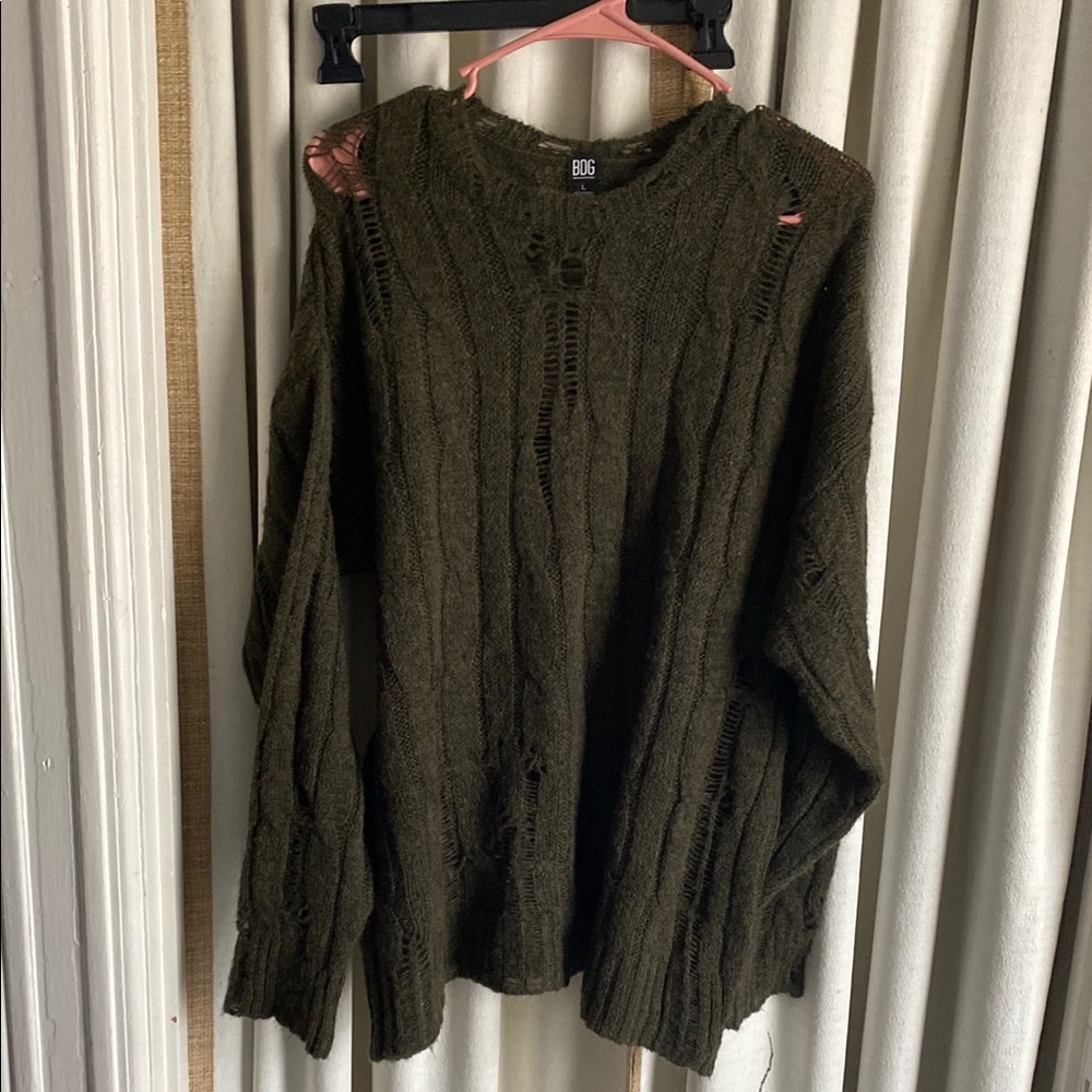 Women's Olive Sweater